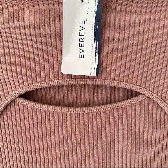 Agolde NWTs Lyza Cut Out Rib Top Women's size Medium - Picture 10 of 11